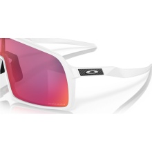 Okulary przeciwsłoneczne Oakley Sutro (kolor soczewek: Prizm road) biały mat - 1 para okularów z twardym etui.